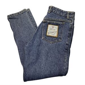 Guess Georges Marciano Vintage Jeans Large Square Back Pocket Patch Women's